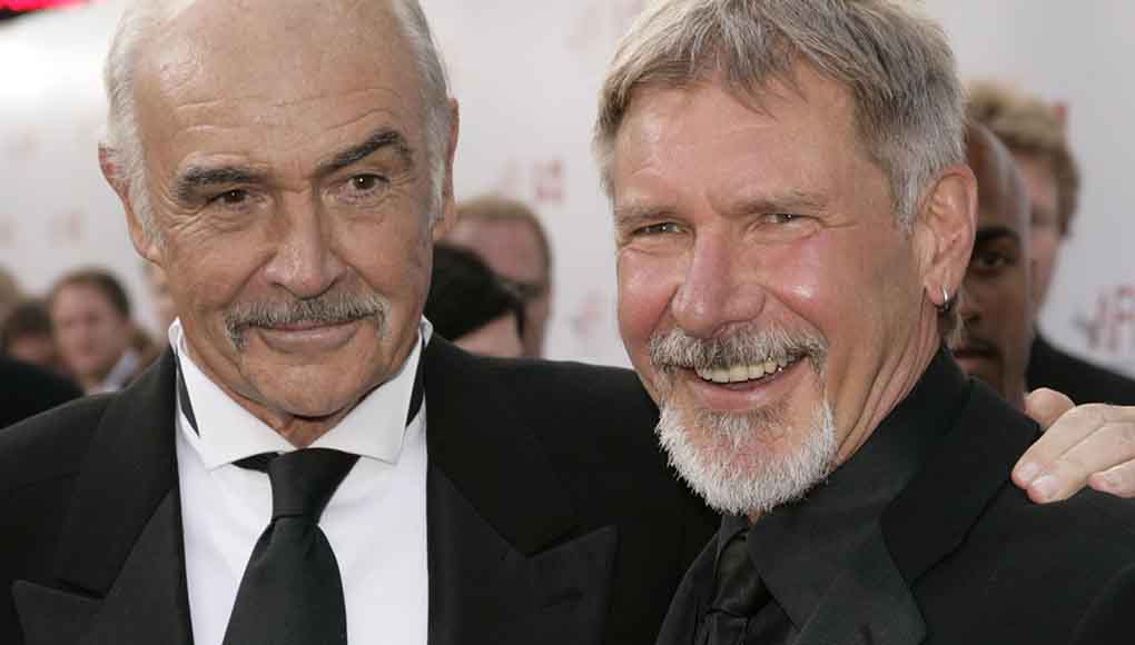 Sean Connery, Harrison Ford: Erfahrung, Begleitung, Mentorship.